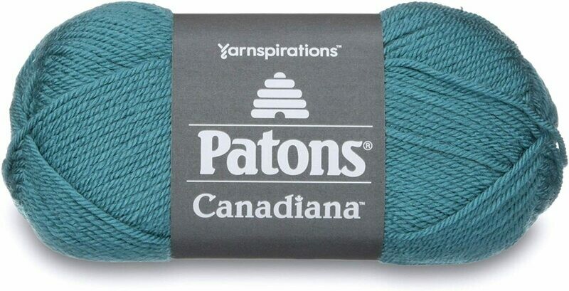 Canadiana Med. teal #10744