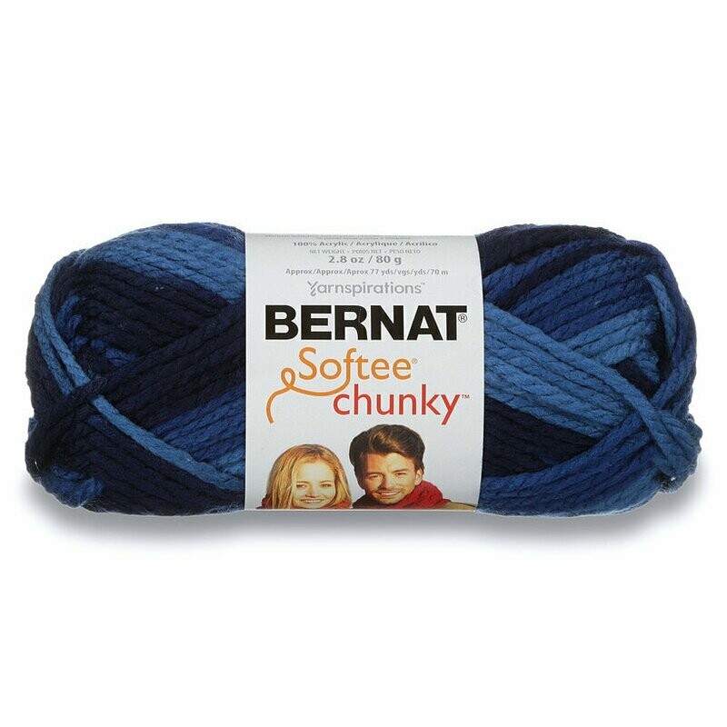 Softee chunky 100g Denin ombre #29119
