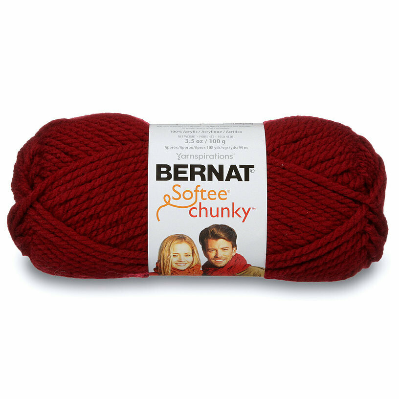Softee chunky 100g Wine #28532