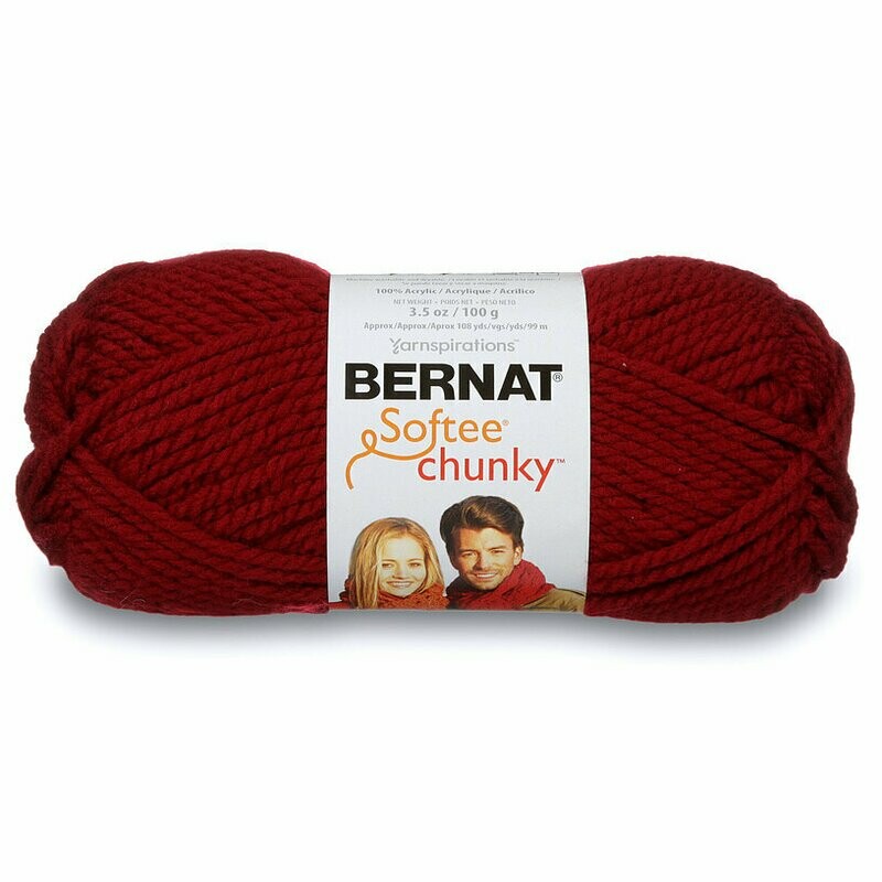 Softee chunky 100g Wine #28532