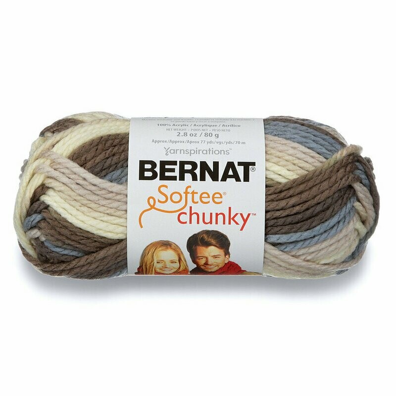 Softee chunky 100g Nature&#39;s way ombre #29012