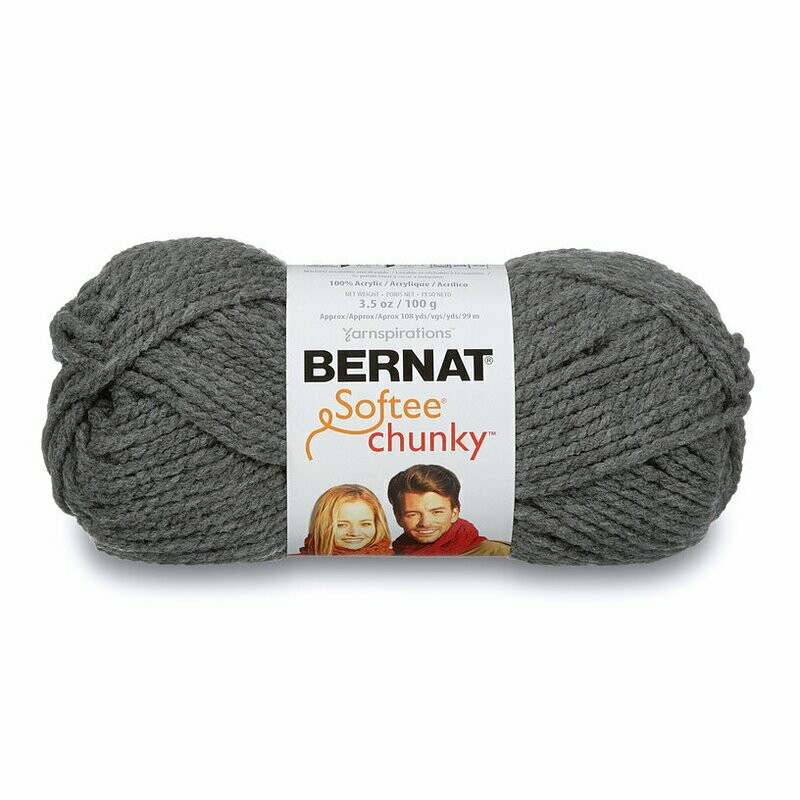 Softee chunky 100g True gray #28044