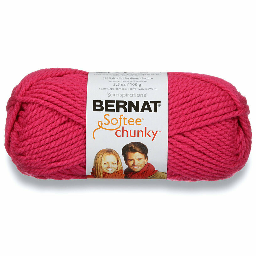 Softee chunky 100g Hot pink #28416