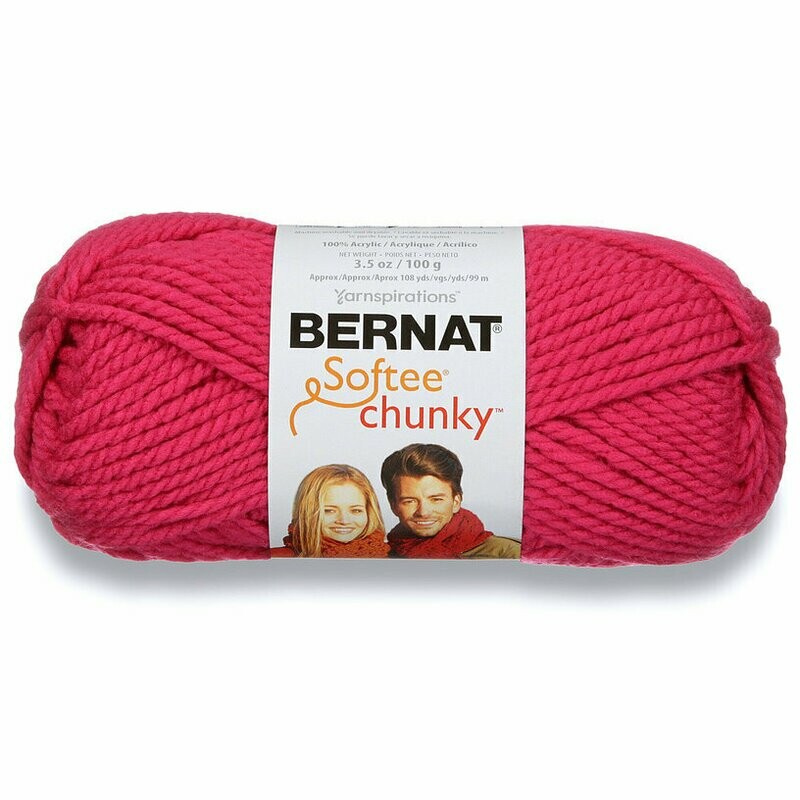 Softee chunky 100g Hot pink #28416