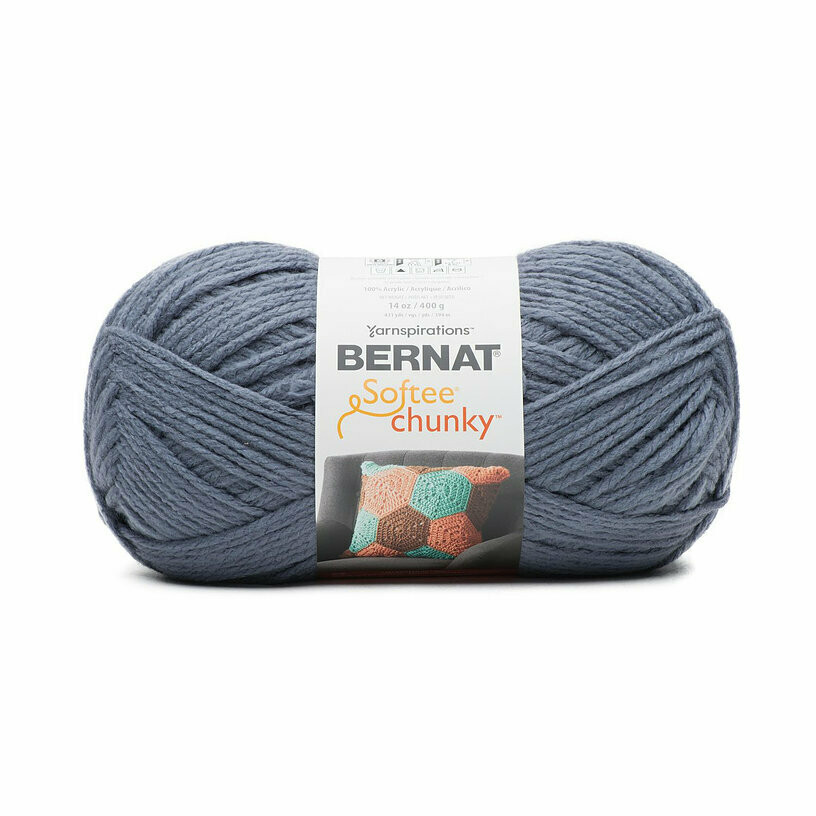 Softee chunky 100g Gray blue #28802