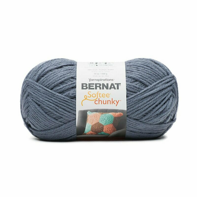 Softee chunky 100g Gray blue #28802