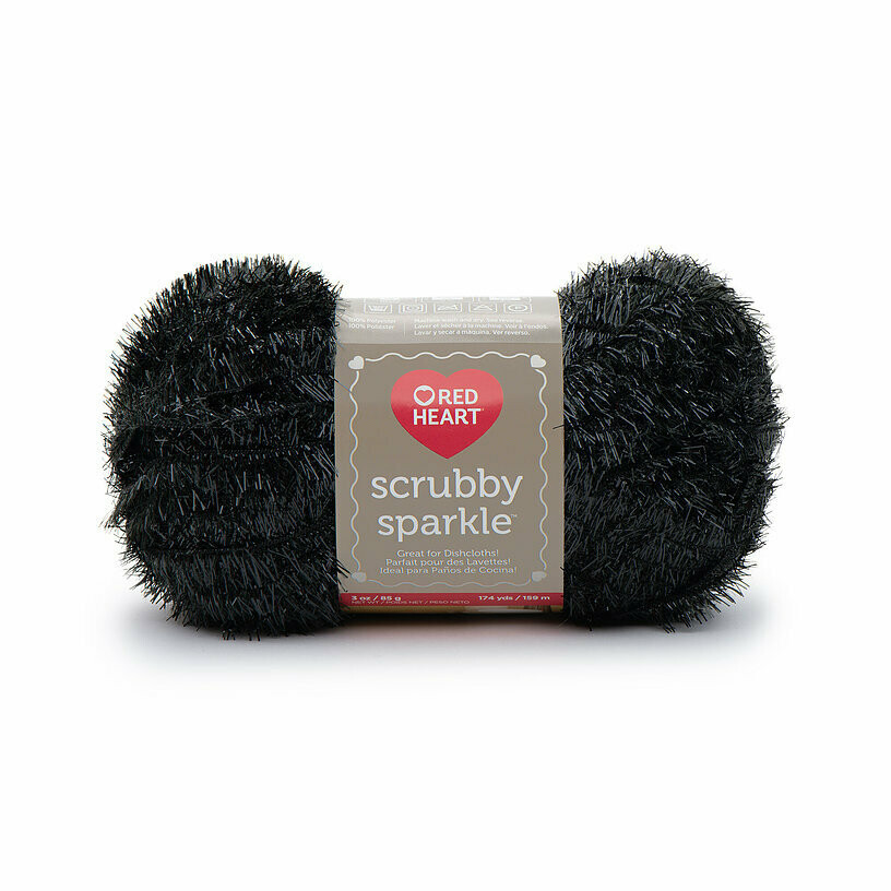Scrubby sparkle 85g Licorice #8012