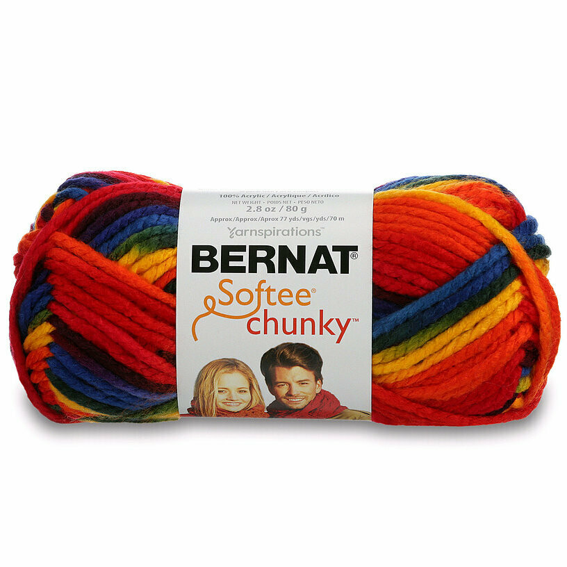Softee chunky 100g School yard ombre #29134