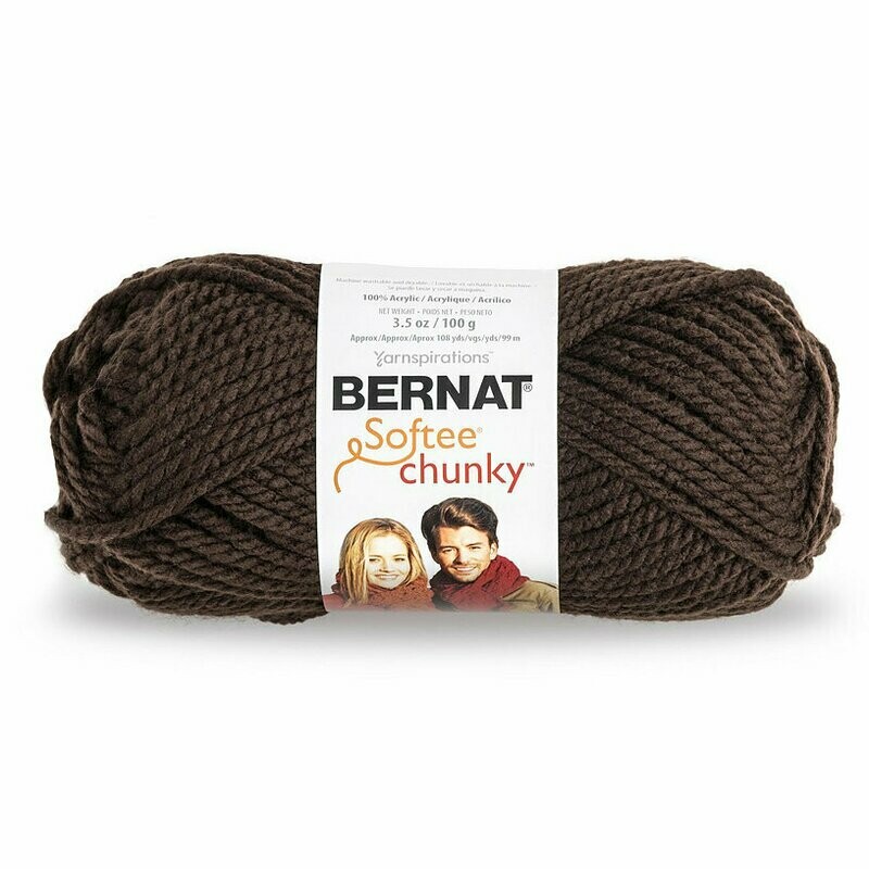 Softee chunky 100g Dark taupe #28013