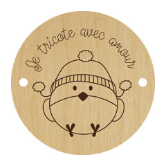 Je tricote avec amour (oiseau) 102