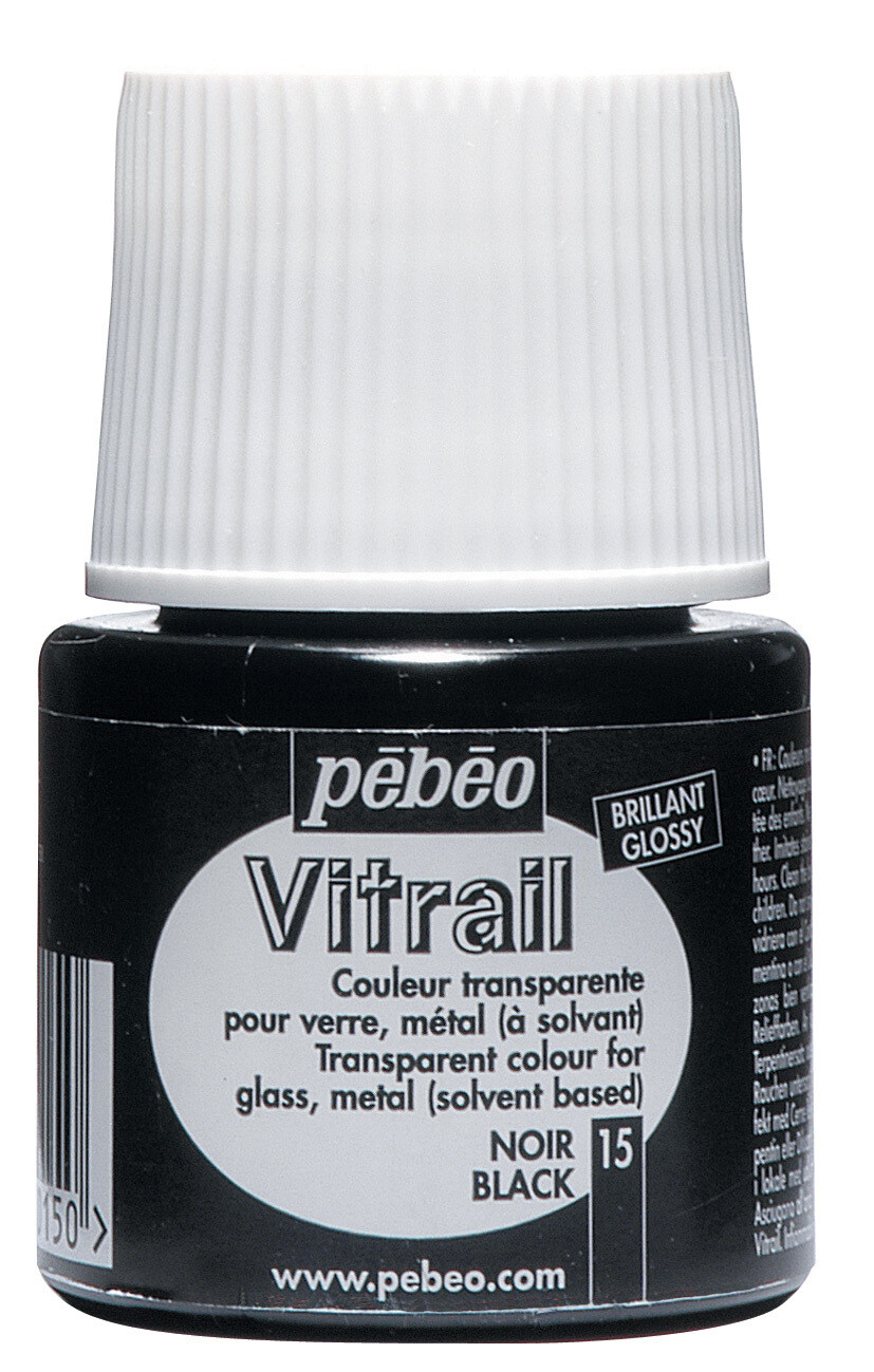 Vitrail Noir  #15