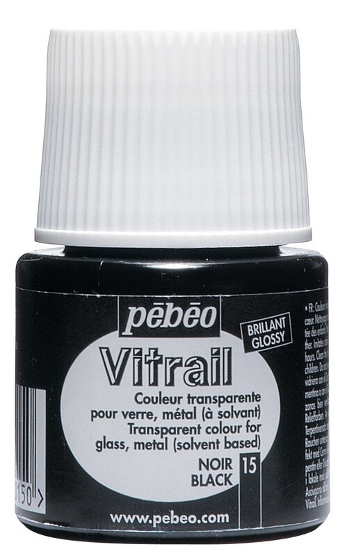 Vitrail Noir  #15