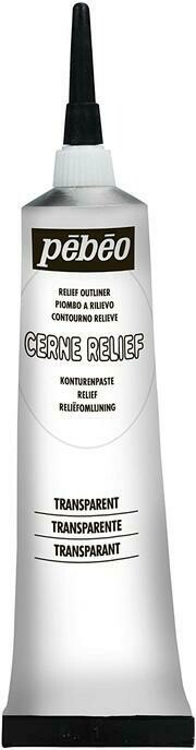 Vitrail cerne relief transparant