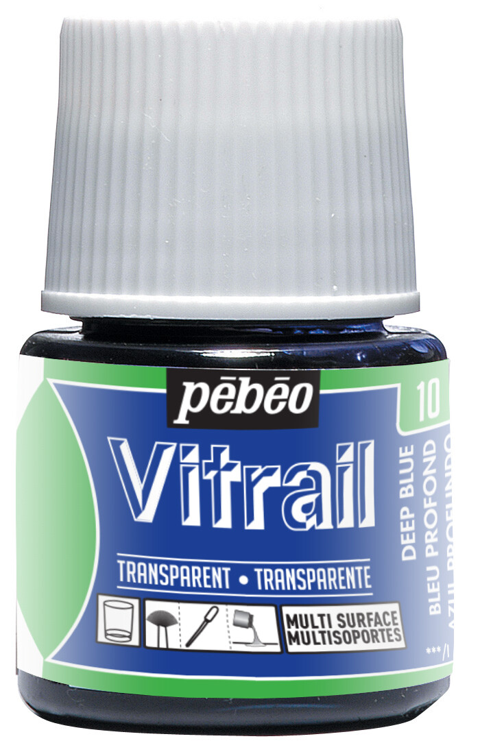 Vitrail Bleu profond #10