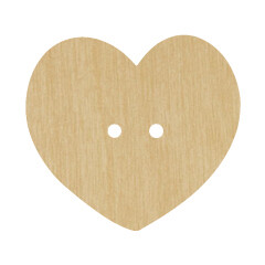 Bouton coeur 025