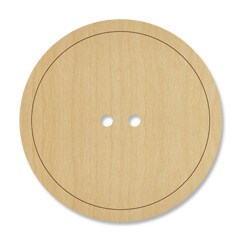 Bouton de bois #160