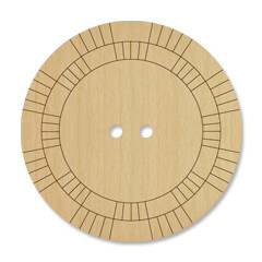 Bouton de bois #155