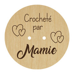 Bouton crocheté par mamie 104
