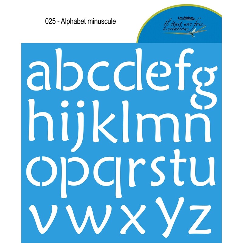 Alphabet minuscule 025