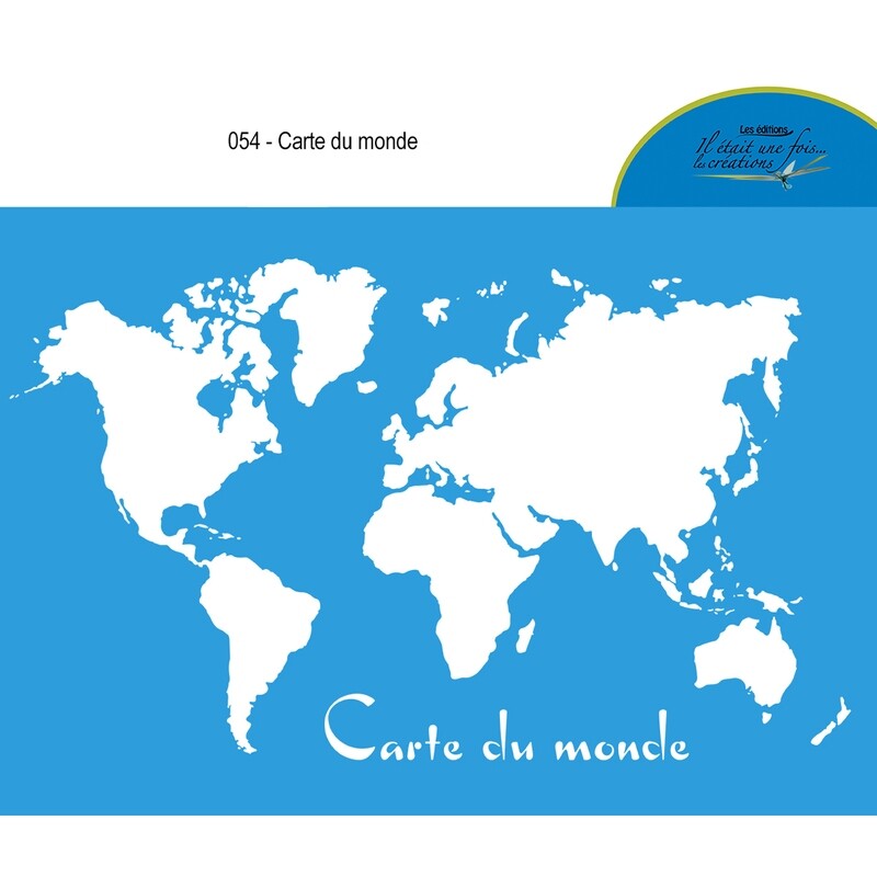 Carte du monde 054