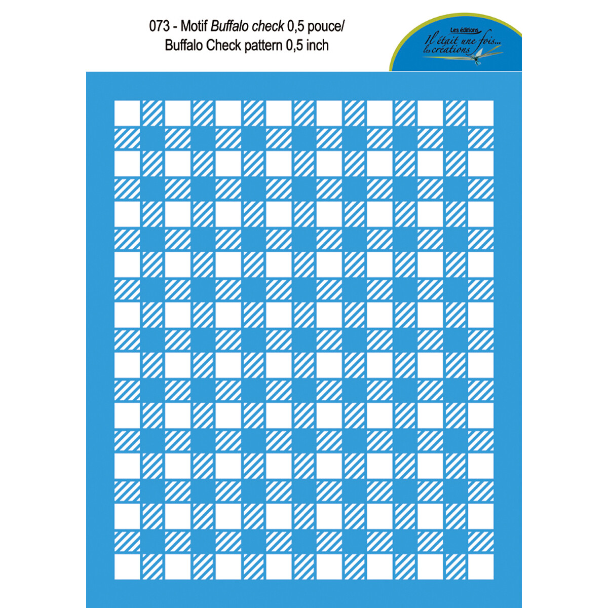 Motif buffalo check 0,5 pouce 073