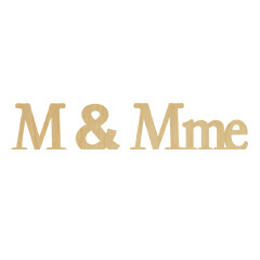 M &amp; Mme 047