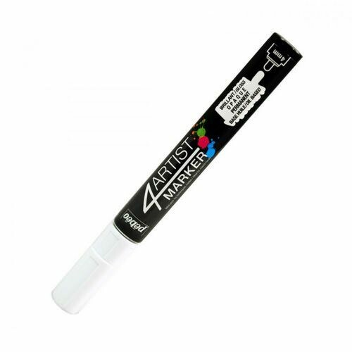 4 artist marker Blanc