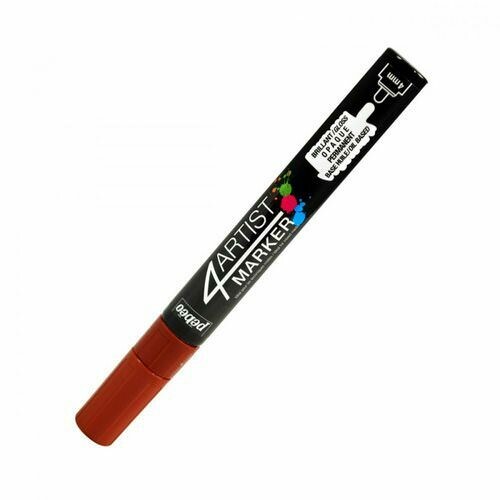 4 artist marker Marron