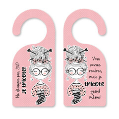 Accroche porte - Je suis accro au tricot
