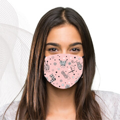 Masque - Je suis accro au tricot Masque - Je suis accro au tricot