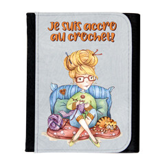 Portefeuille - La crocheteuse - C. Fellis