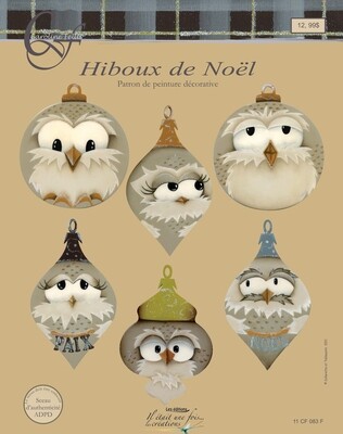 Hibou de Noël/Caroline Fellis