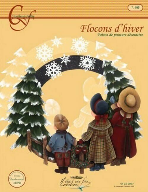 Flocons d&#39;hiver/Caroline Fellis