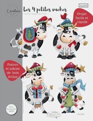 LES 4 PETITE VACHES/Caroline Fellis