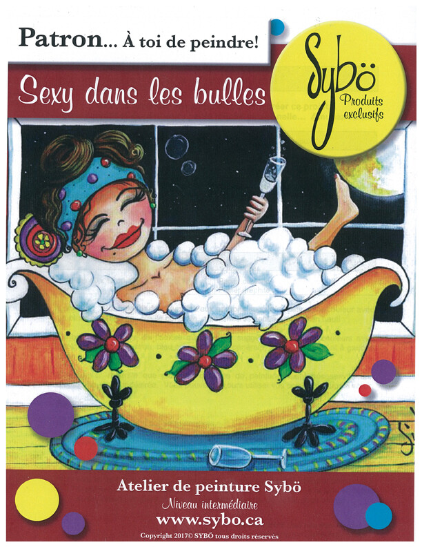 Sexy dans les bulles, le bain/Sybö