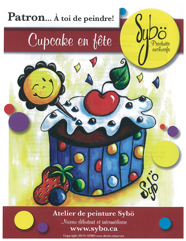 Cup cake en fête/Sybö