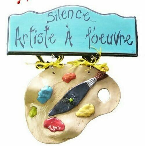 Artiste à l&#39;oeuvre/P.Aubertin