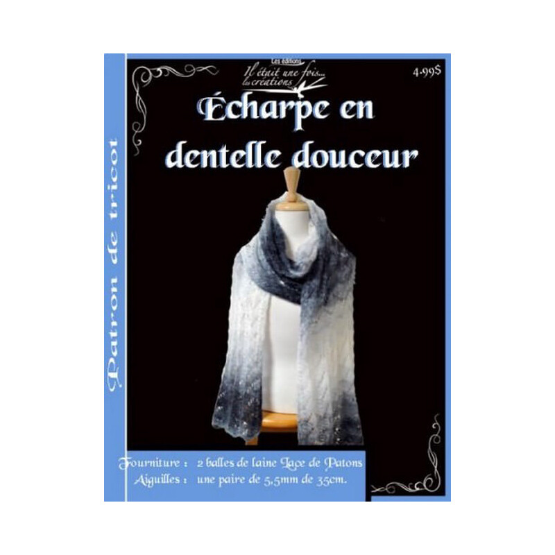 Écharpe dentelle douceur