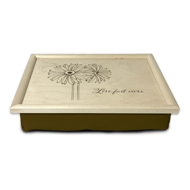 Coussin de lecture - Marguerites