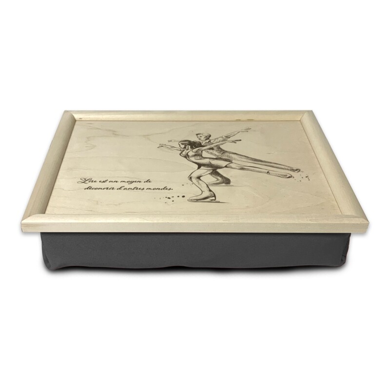 Coussin de lecture - Patinage artistique