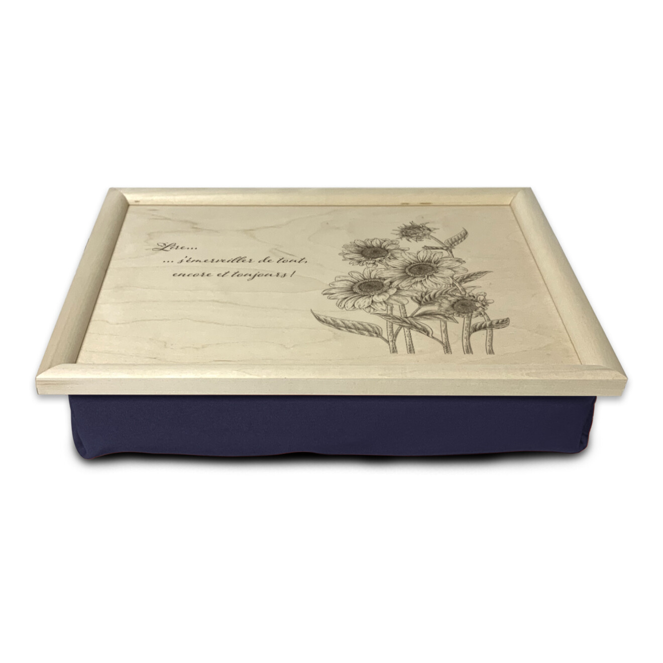 Coussin de lecture - Tournesol