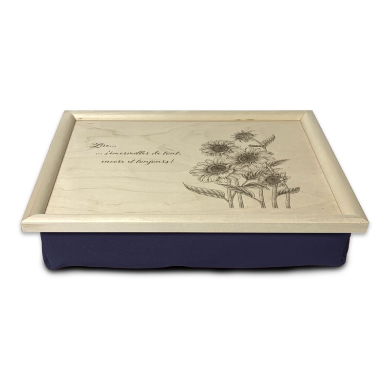 Coussin de lecture - Tournesol