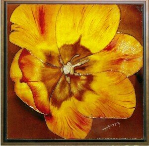 Au coeur de ma tulipe/A.Bourguignon
