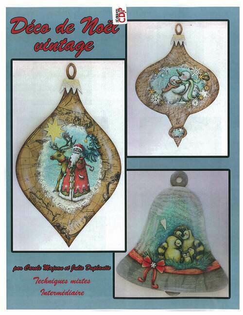 Déco de Noël vintage/C.Majeau