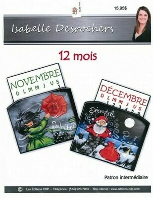12 mois Novembre / Décembre/ISABELLE DESROCHERS