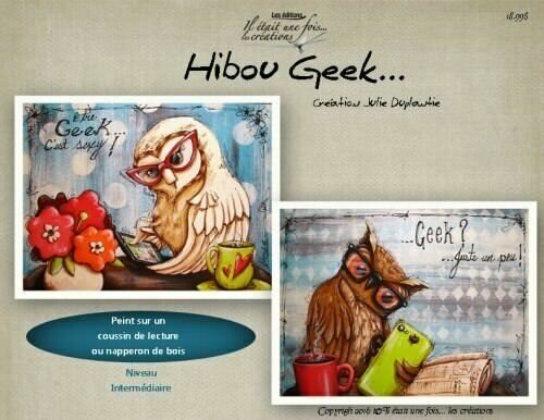 Hibou Geek.../Julie Duplantie