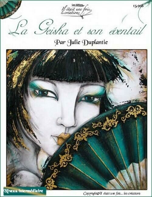 Geisha et son éventail/Julie Duplantie