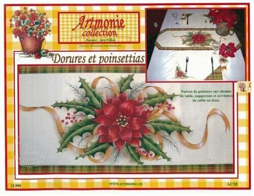 Dorures et poinsettias/Sara Fillion