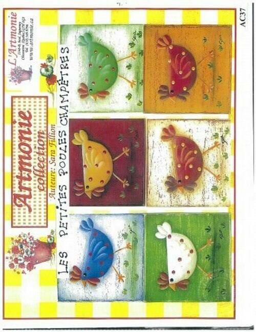 Les petites poules champêtres/S.Fillion