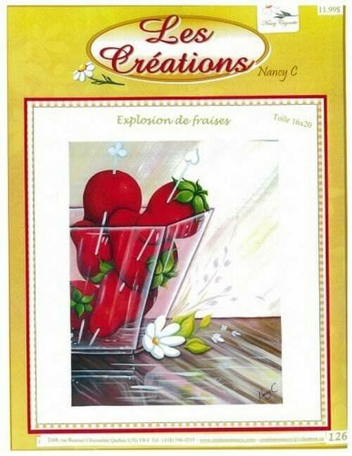 Explosion de fraise/Nancy Cayouette